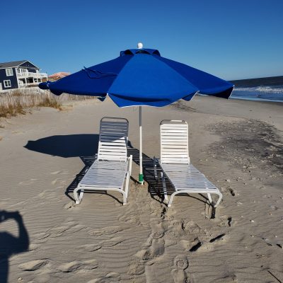 Beach Chairs and Umbrella for rent